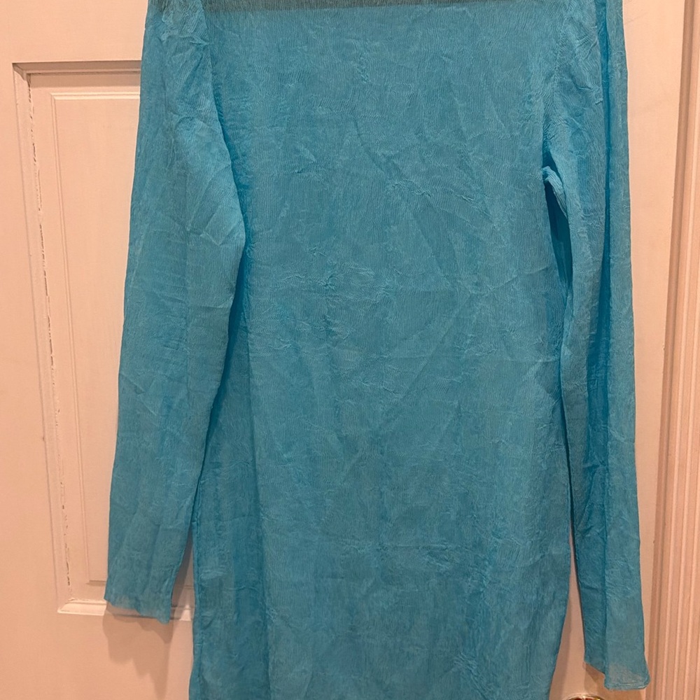 Blue Mini Dress